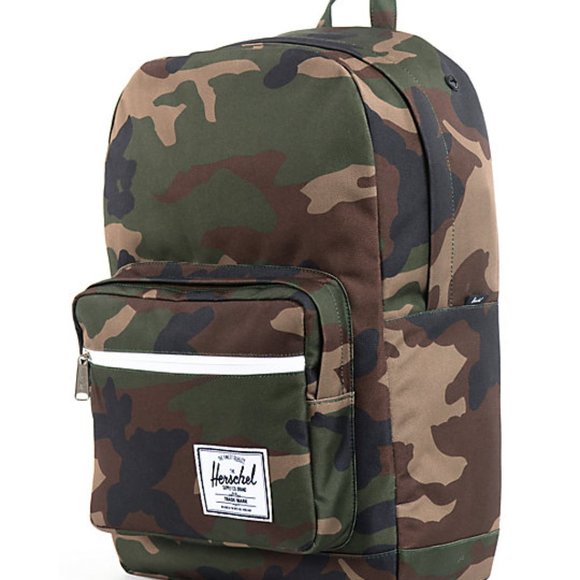 Herschel Supply Co Pop Quiz Woodland Camo Backpack - Picture 8 of 14